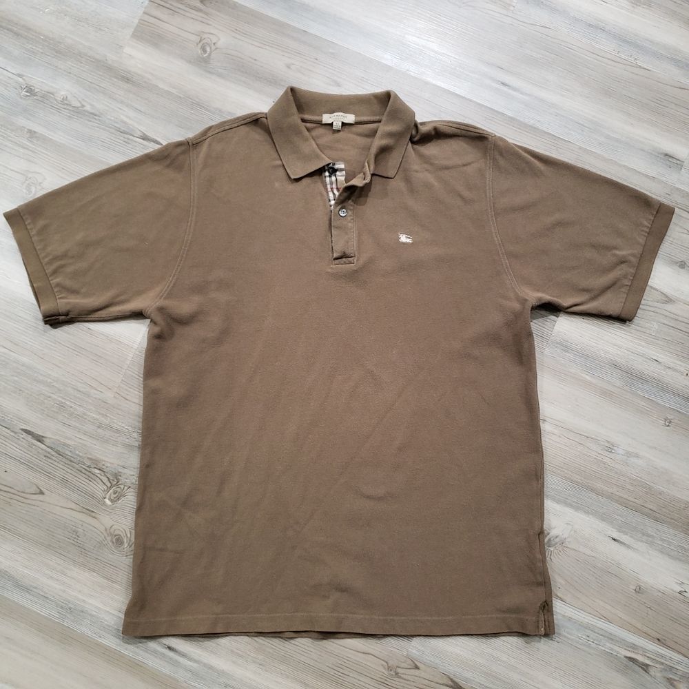 men's Burberry London polo shirt size extra large